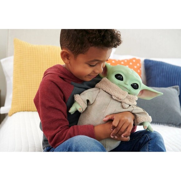 Lot of 2 Mattel 2001 Stars Wars Galactic Pals Wookie & Grogu Plush Toys - Picture 2 of 11